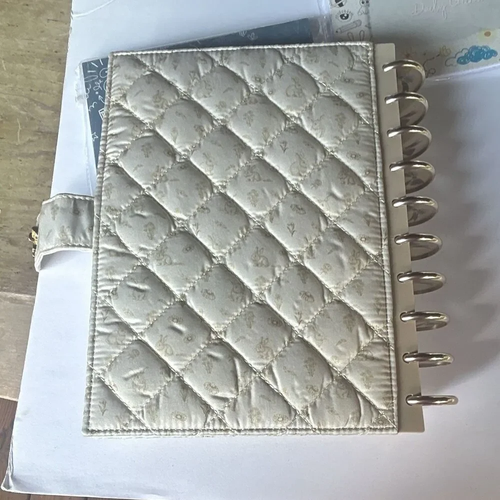 Daily Grind Planner Bundle: Quilted Cover + 4 Inserts (3 Sealed, 1 Open Box)